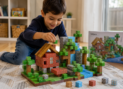 Happy Thinkers Pixel World Builder Set