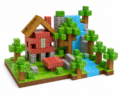 Happy Thinkers Pixel World Builder Set