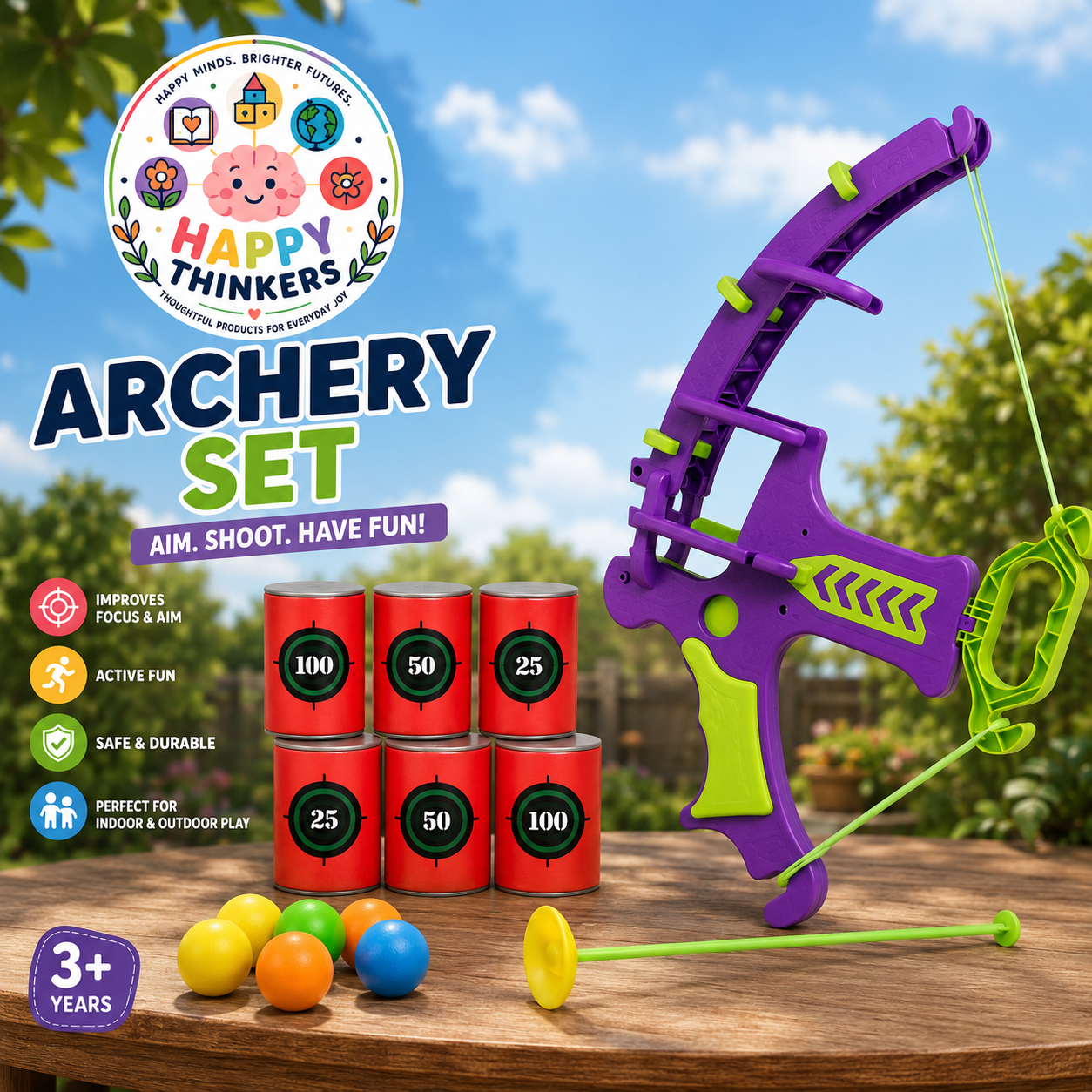 Happy Thinkers Kids Archery Set